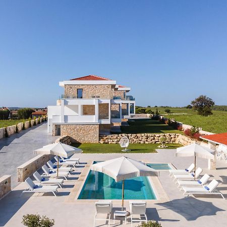 Anna Mare Luxury Apartments Afytos Bagian luar foto
